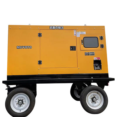 高出力60kva パーキンスディーゼル発電機 75dBA 低騒音レベル